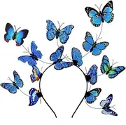 [UN UNITEDTIME] Butterfly Fascinator Hat Monarch Butterfly Fascinator Hats Women Monarch Tea Party, Halloween Costume Headpiece