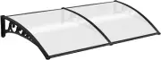 New 2M DIY Window Door Awning House Canopy Patio UV Rain Cover Sun Shade Outdoor