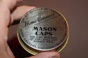ONE, 1, Vintage, NOS, HOME CANNERS, Reg/Small , Mason Jar Lid, No Rubber