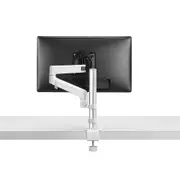 Colebrook Bosson Saunders Lima Single Monitor Arm - White - Maximum Screen Size 27" - Maximum Load 6.5kg [LMA/001/001 White]