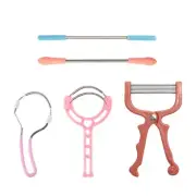 Pack Of 5 Convenient Face Hair Remover Spring Epilator For Face Hair Removal