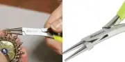 1 Micro Mini Round Nose Pliers 5" Long for Wire Wrapping BeadSmith