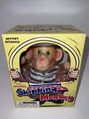 Vintage Toy Monkey Original Skipping Monkey Battery Operated 2003 Westminster