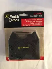 Smith Corona H 21000 Typewriter 2 Pack H Series Correctable Film Ribbons-New