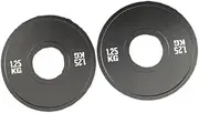 2 Pieces Fractional Plates Pieces Barbell Weights Easy to Attach Compact Gym Supplies for Micro Loading Beginners Bodybuilder
