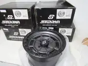 SEDONA RIFT WHEEL SET OF 4 14 x 7 4/110 5+2 CARBON GREY A22CG-47011+10S 1#TTB
