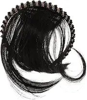 TOVINANNA Top Hair Replacement for Gray Hair Home Foot Massager Wedding Hair Accessories Four-piece Eye Mask Cotton Eye Mask Adjustable Eye Mask Wig High Temperature Wire Black