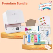 HTVRONT Auto Tumbler Heat Press Machine With Free LuckyBox- Sublimation Tumbler Heat Press,for Tumbler,Mug,Glass,Cup&Bottle 10-30oz, Machine Option / Machine&Premium Bundle