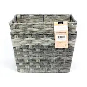 Kenu Storage Basket Grey - Set of 2