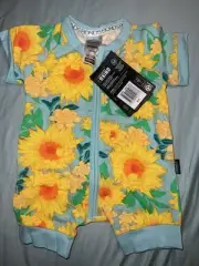 BONDS Sunflower Zippy Zip Wondersuit Romper Size 0000 Newborn *BNWT*.