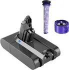 21.6V 4.6Ah for Dyson V6 Battery & Filter Kit Animal V6 Absolute Trigger SV03