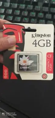 Kingston 4GB CompactFlash CF RARE !!!
