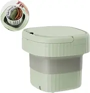 NW 1776 Portable Mini Washing Machine, Foldable Travel Washing Machine, Dry and Wash Two-in-One Mini Washing Machine, Light and Small Clothes Washer (Green)