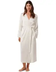 [Forever New] Amara Full Length Embroidered Gown in White