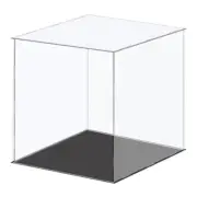 Acrylic Display Case Box Storage Small Assemble Dustproof Showcase 36x36x35.5cm