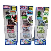 Little Tikes Story Dream Machine Books Lot Of 3-Panda-Axel-Duck Duck Dinosaur