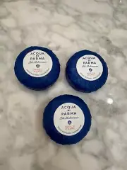 Acqua Di Parma Arancia Di Capri Blu Mediterraneo Wrapped Soap 50 Grams Set of 3