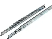 GlideRite - 1635-Z (5 Pair Pack) 16-inch 70 lb. Full Extension Ball Bearing Drawer Slides with 1" Over-Travel