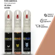 for FORD AMERICA 6F, 6344 ADOBE Touch Up Paint Kit Scratch Repair Pen Brush New