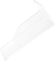 ABOOFAN 1pc Cake Scraper Smoother Transparent Baking Tool for Professional Home Use Design for Fondant Spreading