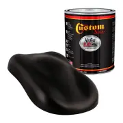 Hot Rod Flatz Muscle Car Texture Black Urethane Auto Flat Car Paint, Gallon Only