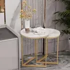 Double Tall S Medium Nested Coffee Tables Nesting Sofa Bedside Table Living Room