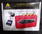 Behringer U-CONTROL UCA222 USB Audio Interface (G)