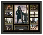 JACK SPARROW JOHNNY DEPP PIRATES OF THE CARIBBEAN SIGNED FRAMED MEMORABILIA LE