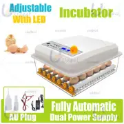64 Egg Digital Fully Automatic Egg Incubator Turning Hatcher Quail Chicken Duck