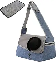 Dog Carrying Sling - Pet Sling Carrier Carrying Bag | Breathable Travel Pet Carrier, Adjustable Dog Carrier, Dog Carry Bag Puppy Carrier with Storage Pocket, Travel Accessories