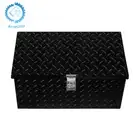 20X12X9.5 Aluminum Tool Box Truck Pickup Trailer Underbody Tool Storage Black
