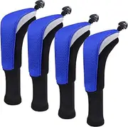 Golf Club Sock Long Neck Mesh Hybrid Putter Headcover Head Covers Interchangeable w/No. Tag