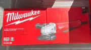 Milwaukee Tool 6142-30 11 Amp Corded 4-1/2" Small Angle Grinder W/Lock-On