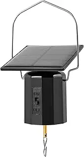 HSHGZSR Solar Rotating Motor With Hook for Hanging Display, Wind Spinner, and Wind Chimes - Solar Powered Revolving Motor