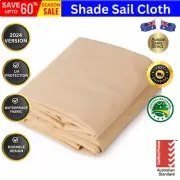 Instahut 4 x 6m Waterproof Rectangle Shade Sail Cloth Canopy - Sand Beige