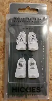 HICKIES 1.0 No Tie Elastic Shoelaces One Size Fits All (Black)