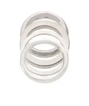 sterling silver ring XS White