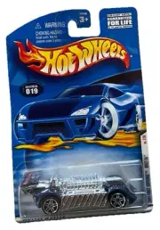 2001 Hot Wheels #19 First Editions 7/36 KRAZY 8s Drk Blue-Chrome w/Chrome Pr5 Sp