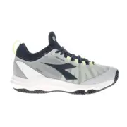 Diadora Speed Blushield Fly 4+ Clay Tennis Mens Blue, Grey Sneakers Casual Shoe