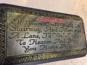 If tears could build concrete bench top mold plastic mould memorial bench 3/16"