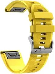 [BKUANE] 22mm 26mm Watch Strap For Garmin Fenix 7 7X 5 6 5X 6X Pro Plus 3 HR EPIX Gen 2 Sapphire Silicone Smartwatch Wrist Band Bracelet