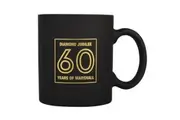 Marshall 60th Anniversary Metallic Gold Print Logo Coffee Mug Drinking Tea Cup