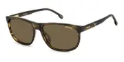 Carrera C FLEX 08/G/S Asian Fit Polarized EX4/SP Men's Sunglasses Brown Size 58