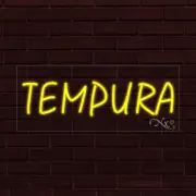 BRAND NEW "TEMPURA" 30x12x1 INCH LED FLEX WINDOW/WALL INDOOR SIGN 30638