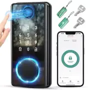 Keyless Entry Door Lock with Keypad - Fingerprint Door Lock - Smart Locks for