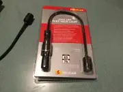 PELICAN LED LIGHT GOOSENECK USED BLACK WITH MAGNETIC HOLDER TASK LIGHT