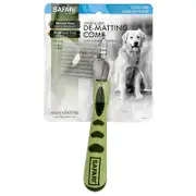 Safari, Stainless Steel De-matting Comb, 1 Comb