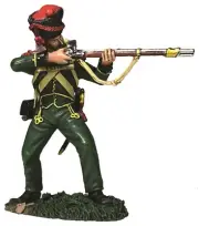 BRITAINS NAPOLEONIC BRITISH 36168 NASSAU GRENADIER STANDING FIRING #2