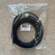 Wlaniot Low Loss N Male to SMA Male Weatherproof Connectors RG58 Cable 25ft,7.5M