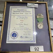 1968 Republican National Convention Page Richard Nixon Medal